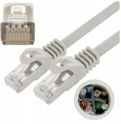 Kabllo rrjeti FTP Cat6 RJ45, 2m, gri