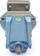 Ngërshare portative rrotulluese Bison Type 1256, hapje 63 mm, metal, blu