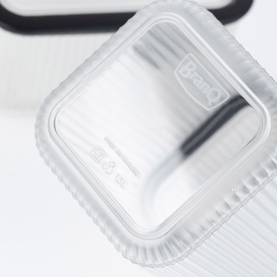 Enë ruajtëse BranQ Neroli, plastike BPA free, 2.33L, e tejdukshme