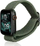 Rrip dore Beline Textile për Apple Watch 42 44 45 49mm, tekstil, jeshil