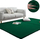 Tapet dhome Room Rug Rabbit Strado, 120x160 cm, push i butë, jeshile e errët