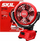 Ventilator portativ Skil 3163CA, 20V, brushless, i kuq
