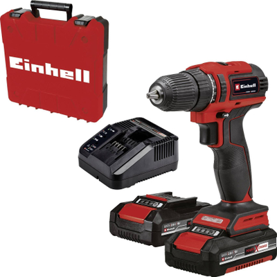Stërvitëse me bateri Einhell TE-CD 18/40 Li BL, 18V, 2x2.0Ah Li-Ion, pa furça