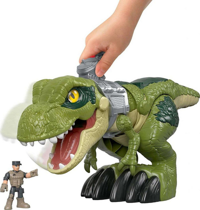 Lodër Mattel Jurassic World Mega Mouth T-Rex(GBN14), e gjelbër
