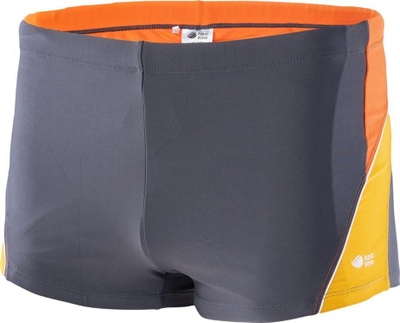Rroba banjo për burra AquaWave BOXER SHORTS HELDER, madhësia M, gri me portokalli