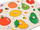 Puzzle druni Zamko ZA4722, figura fruta, 10 copa, shumëngjyrsh