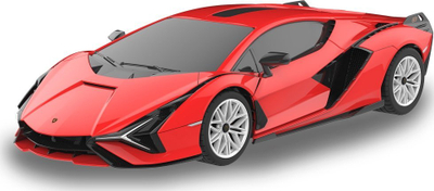 Makinë me pult Jamara Lamborghini Sian, shkalla 1:24, 2.4GHz, e kuqe