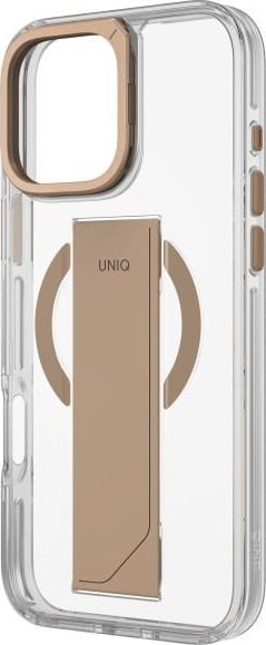 Këllëf telefoni Uniq Heldro Max për iPhone 16 Pro Max 6.9", MagClick, ari taupe