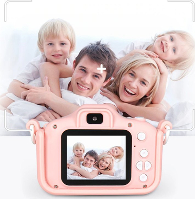 Kamerë digjitale për fëmijë Milky Pink Mouse, 32GB, me lojëra, rozë