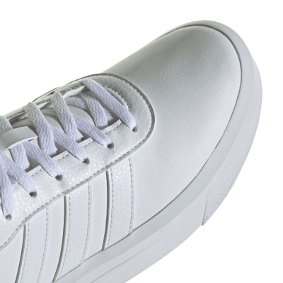 Atlete adidas Court Platform W GV9000 me platformë të lartë, për goca, të bardha