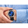 Ora dore meshkujsh Giewont Elegance GW5160-A3, quartz, xham sapphire, e zezë blu