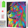 Set pikturimi me diamante Splat Planet Lion, kanavacë 40 x 30 cm, pop art, shumëngjyrësh