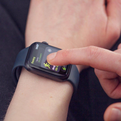Xham mbrojtës Wozinsky Watch Glass për Apple AirTag, hibrid, me kornizë të zezë