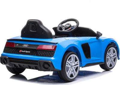 Makina elektrike për fëmijë Audi R8 Spyder, 12V, USB MP3, blu