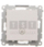 Ndërprerës ndërmjetës Simon TW7L.01/143, me LED, 10AX, alumin mat