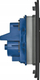 Buton shkarkimi Grohe Skate Cosmopolitan S 37535KF0, montim vertikal, dual flush, phantom black
