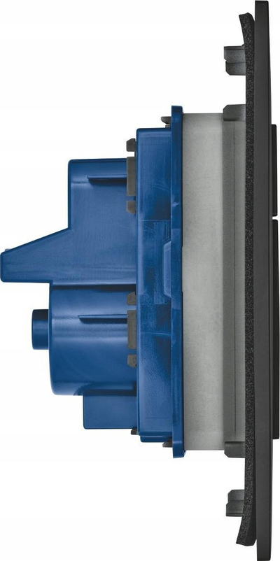 Buton shkarkimi Grohe Skate Cosmopolitan S 37535KF0, montim vertikal, dual flush, phantom black