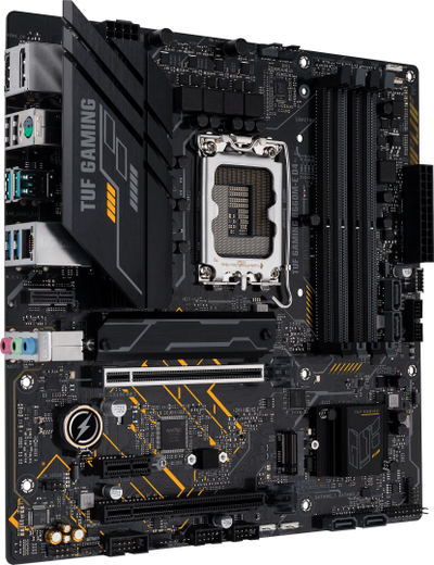 Pllakë amë ASUS TUF Gaming B660M E D4, LGA1700, mATX, ngjyrë e zezë