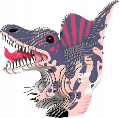 Puzzle 3D Eugy Spino, dinosaurus kartoni, shumëngjyrësh