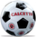 Top futbolli Mondo World 13106, numri 4, lëkurë, shumëngjyrësh