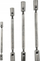 Çelës dyansh JCB Double-Sided Socket Wrench, 16mm, 17mm, metalik