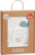 Set rrobash për bebe Fehn Baby Starter Set FehnNatur, pambuk organik 100%, bodi edhe kapuç, bezhë