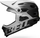 Helmetë mali Bell Super DH Spherical MIPS, full face, 55-59cm, e zezë-bardhë mat