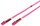 Kabllo Digitus Patchcord Fiber Optic LC - LC OM4 DK-2533-07-4, 7 m, rozë