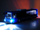 Lodër autobus me komandë me dorë Double E J-RC0282, 2.4GHz, me dyer që hapen, blu