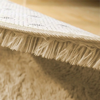 Tapet Strado Round Shaggy, rrumbullak 120x120 cm, ngjyrë kafe