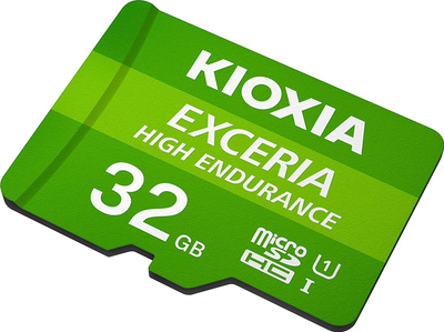 Kartë memorie Kioxia Exceria High Endurance microSDHC 32GB, Class 10 UHS I U1 A1 V10