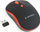 Maus Gembird MUSW-4B-03-R, wireless, USB, i zi dhe i kuq