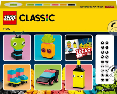 Set LEGO® Classic 11027 Neon creative fun, 333 pjesë