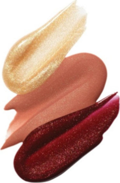 Set lipgloss MAC Tiny Tricks Lipglass Trio, 3 copë, mini, ngjyra të ndryshme