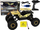 Makina lodër me telekomandë Off-Road High Wheels 1:18, plastike, e zezë gold