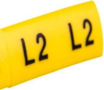 Shenjues kabllosh Ergom OZ-3 L2, plastik, 100 copë, i verdhë
