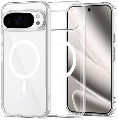 Maskë telefoni Tech-Protect FlexAir Hybrid MagSafe, Google Pixel 10 10 Pro, transparente