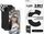 Set mbrojtës CARE by PanzerGlass 3‑në‑1, për iPhone 16 Pro Max, xham ekrani, mbrojtës lente dhe kuti e zezë
