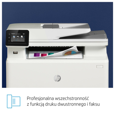 Printer multifunksional HP Color LaserJet Pro M283fdw, me ngjyra, Wi-Fi, i bardhë