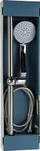Set dushi Douceur d’Interieur, 5 funksione, Ø 9.5 cm, krom