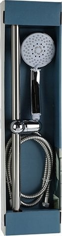 Set dushi Douceur d’Interieur, 5 funksione, Ø 9.5 cm, krom