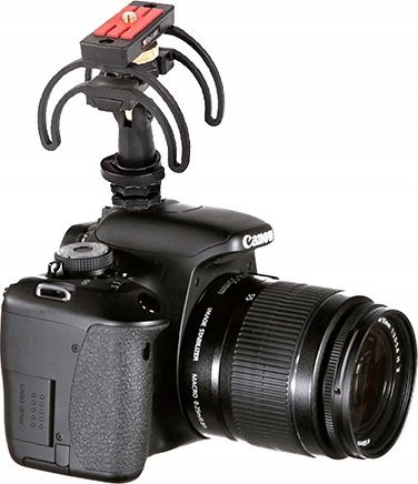 Mbajtëse Rycote Portable Recorder Suspension, për regjistrues portabël, ul dridhjet, e zezë