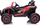Makina elektrike për fëmijë Lean Cars YSA036, 12V, 4x4, e kuqe