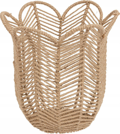 Set vazo dekorative Dekoran Flower Jute, 3 copë, pranverë