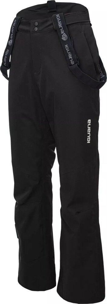 Pantallona skish Iguana Berhoff Pants M, membranë ActivGuard Pro, sistem Recco, të zeza