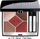 Paletë sysh DIOR Diorshow 5 Couleurs Eyeshadow, 5 ngjyra, teksturë kremoze, e kuqe