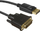 Kabllo DisplayPort në DVI Maclean MCTV-715, 1.8m, 4K 30Hz, e zezë