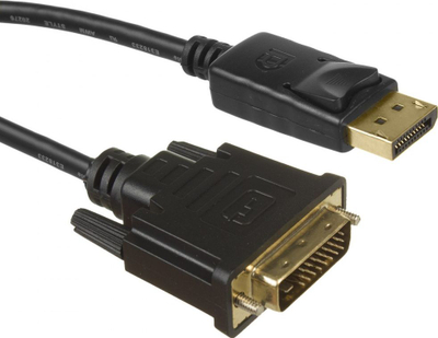 Kabllo DisplayPort në DVI Maclean MCTV-715, 1.8m, 4K 30Hz, e zezë