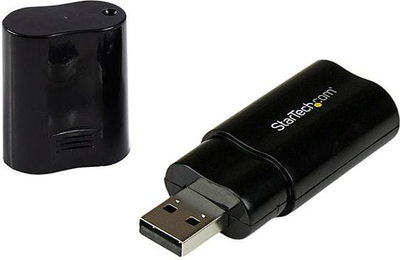 Kartë zanore USB StarTech ICUSBAUDIOB, dalje 3.5mm, hyrje mikrofon, e zezë