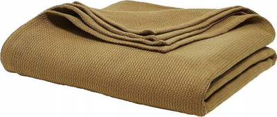 Mbulesë krevati Today Honeycomb, 220x240 cm, pambuk, bronz kafe